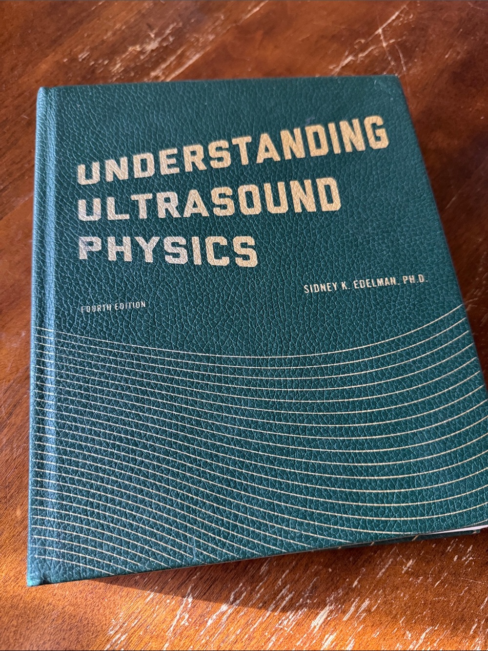 Understanding Ultrasound Physics Hardcover Book - Teal